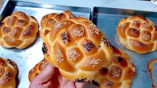 فطائر الـ 5 دقائق الاقتصادية (مياه ودقيق)❗ هش وخفيف زى القطن✨ بدون حليب او بيض❗ بطعم يجننننن الكل screenshot 3