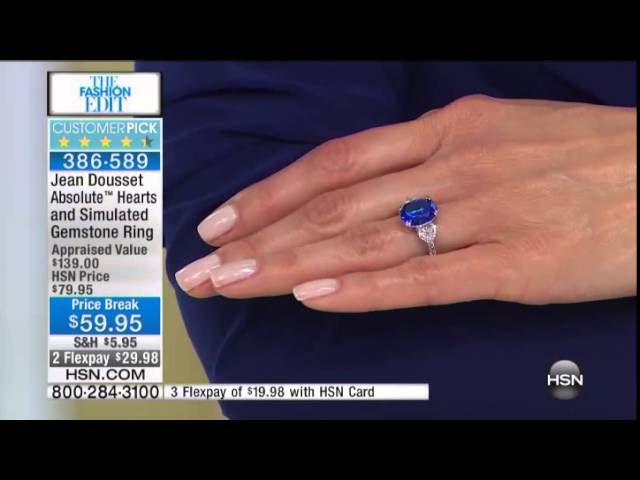 High Jewelry | Pear Cut Three Stone Lab Diamond Ring | Jean Dousset