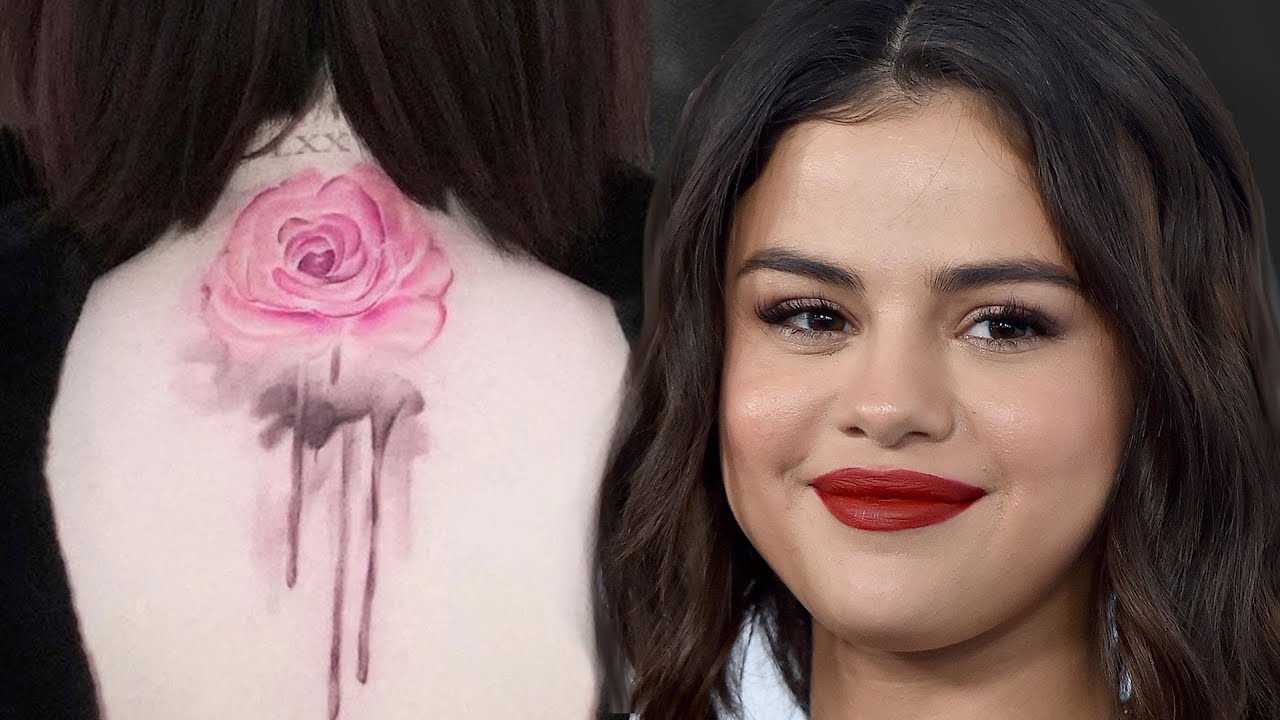 Selena Gomez Finally Reveals Her Huge Back Tattoo  ELLE Australia