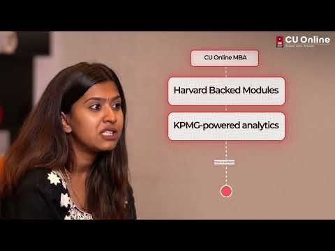 Online MBA with CU Online | Industry ready curriculum | 23 specializations | Harvard backed modules - video from Chandigarh University Online