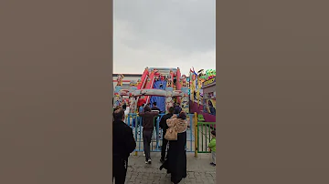 الزحليكة في مدينة العاب بغداد 10 2 2025 
