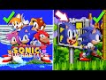 Sonic Superstars Title Screen + 3D Signposts ~ Sonic 3 A.I.R. &amp; Sonic Origins Plus mods