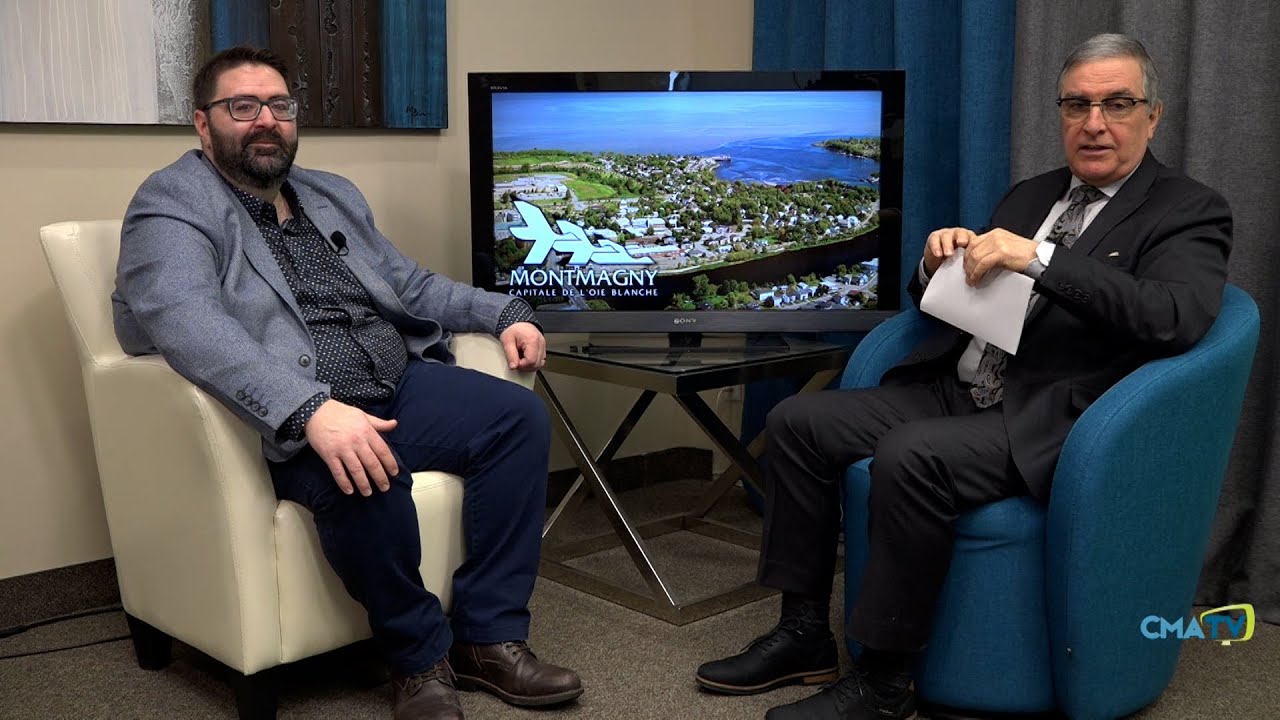 Entrevue Mathieu Sirois, dir gén de la SDÉ de Montmagny 8 mars 2023 YouTube