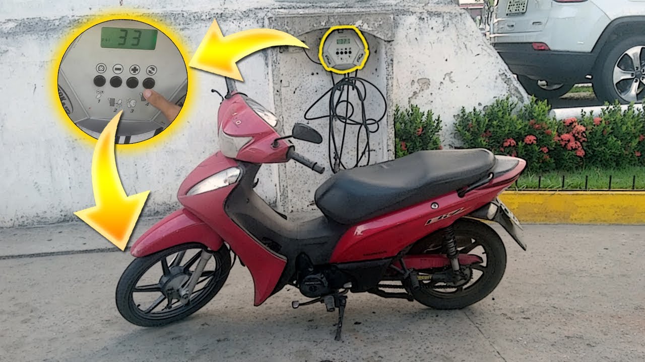 APRENDA QUAL A CALIBRAGEM CORRETA DOS PNEUS DA BIZ , (sem garupa e com ...