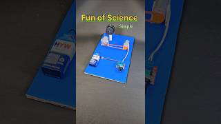 Fun of Science ❤️ Simple Project 😎 #dcmotor #shorts #buzzer