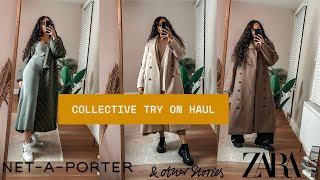*NEW* COLLECTIVE HAUL + TRY ON ZARA, TOTÊME, GANNI, &OTHERSTORIES A/W NOV 20 STYLING | TAZLIMA STYLE