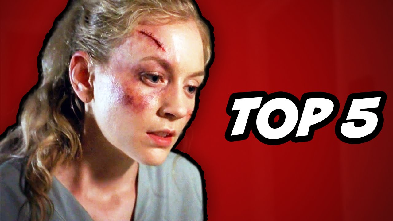 Walking Dead Season 5 Episode 4 - TOP 5 WTF Moments - YouTube