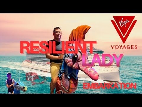 Virgin Voyages Resilient Lady Caribbean Cruise | Embarkation and Sea Days
