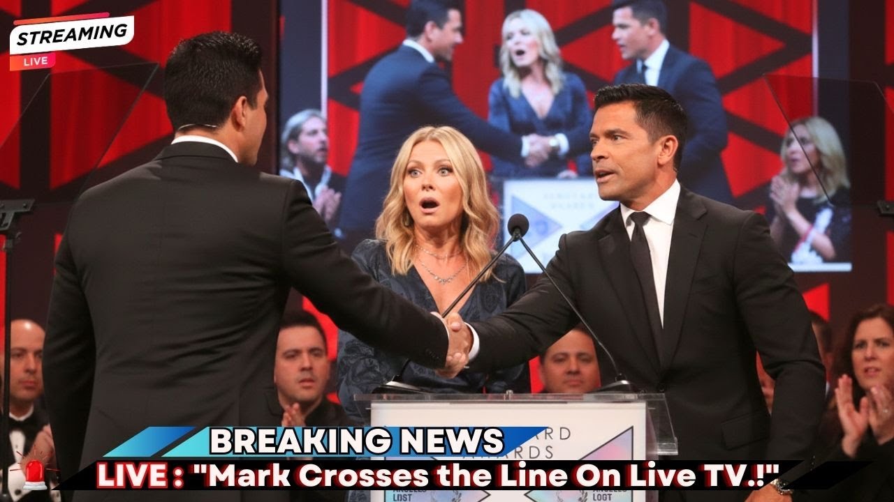 “Mark Consuelos Sparks Controversy On Live TV | Shocking Handshake Moment”😱