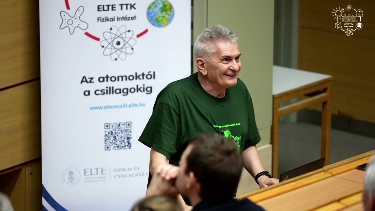 Cserti József: Nem élhetünk kvantummechanika nélkül (Atomcsill, 2025.01.09.)