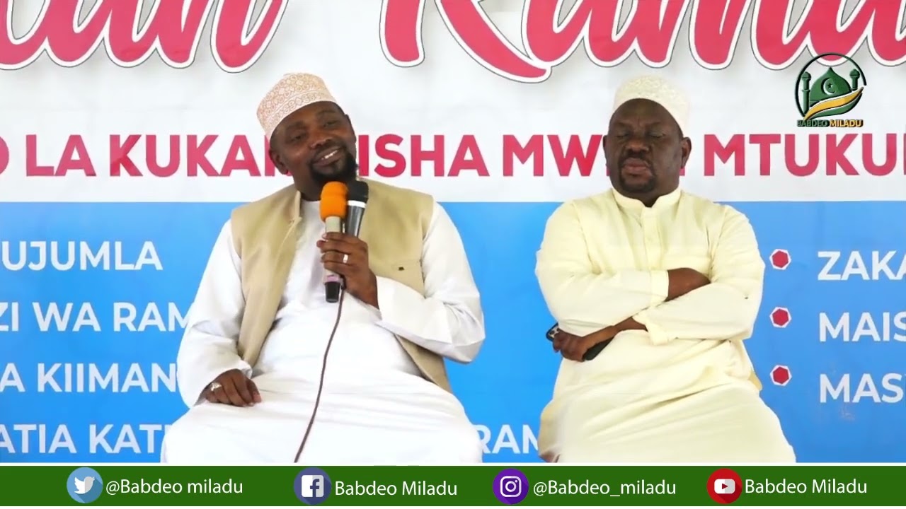 NI IPI ZAKATUL FITRI? NANI ANAPASWA KUTOA /KUPOKEA ZAKATUL FITRI? - SHEIKH WALID ALHAD