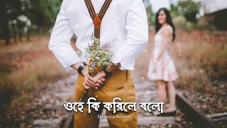 Ohe Ki Korile Bolo💔 | ওহে কি করিলে বলো | LoFi Slowed Reverd Bangla Song 💥 #lofi #viral