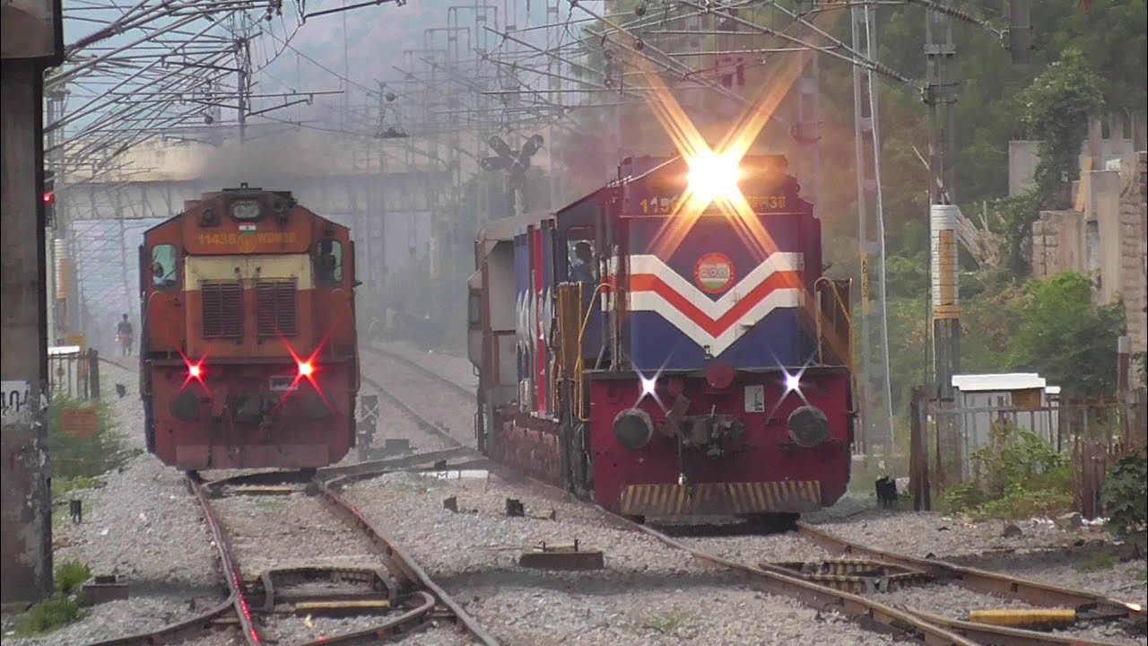 Colourful EMDs and ALCOs | Indian Railways