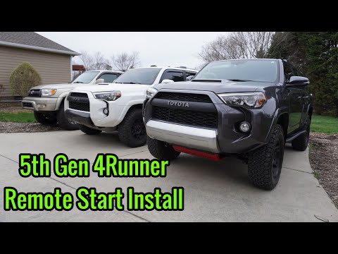 5th Gen 4Runner Remote Start Install - Accessorides Kit - 2010-2019 G Key