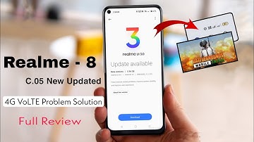 Realme 8 Realme Ui 3.0 New Updated | Realme 8 C.05 New Updated | Realme 8 4G VoLTE Problem Solution