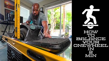 Onewheel GT: How to calibrate