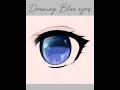 BLUE EYES💙✨#EDIT#ORIGINAL#ART#IBISPAINT#SAYUNARI