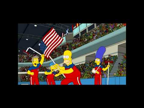 The simpsons - Curling