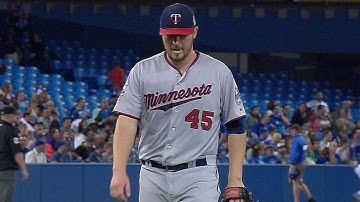 MIN@TOR: Hughes fans eight in seven shutout innings