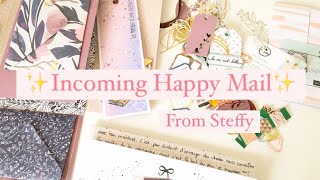 ✨Incoming Happy Mail / snail mail opening✨