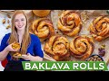Super Easy Pistachio Honey Baklava Rolls | Addictively Delicious!!