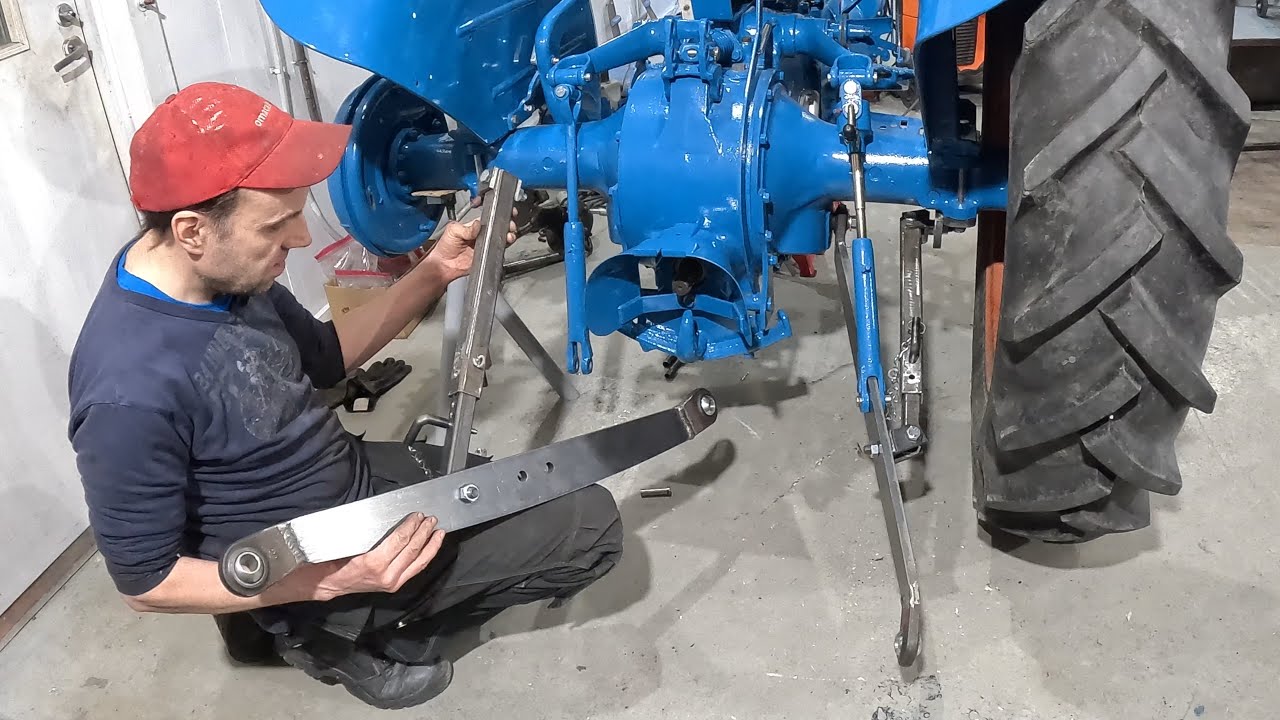 Rakennetaan Vetovarret & Sivurajoittajat Dextaan | DIY lift bars for Dexta