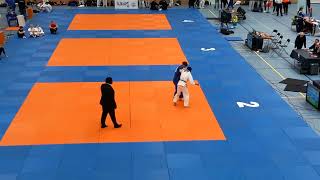 Finale NK Judo -18 -55kg Den Haag Panday - Bletterman