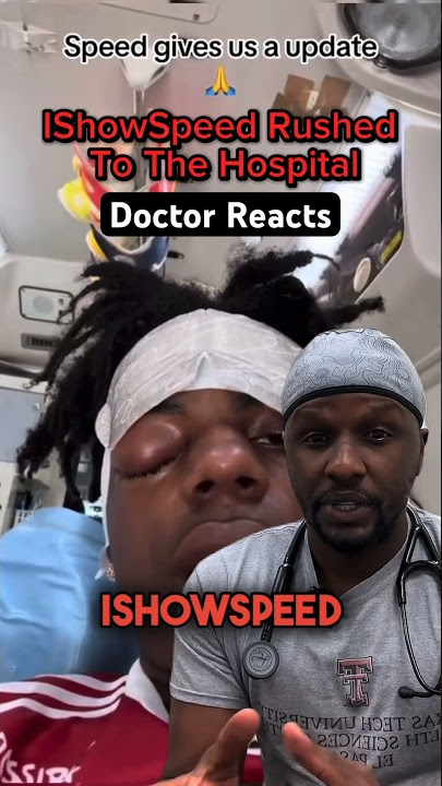 What Happened to IShowSpeed? Face Injury, Swollen Eye, r