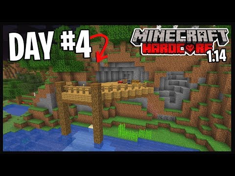 HOW AM I STILL ALIVE... *DAY #4* | Minecraft 1.14 Hardcore Livestream - HOW AM I STILL ALIVE... *DAY #4* | Minecraft 1.14 Hardcore Livestream