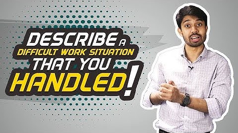 How Do You Handle Difficult Situations at Work? | Interview Skills | Ayman Sadiq