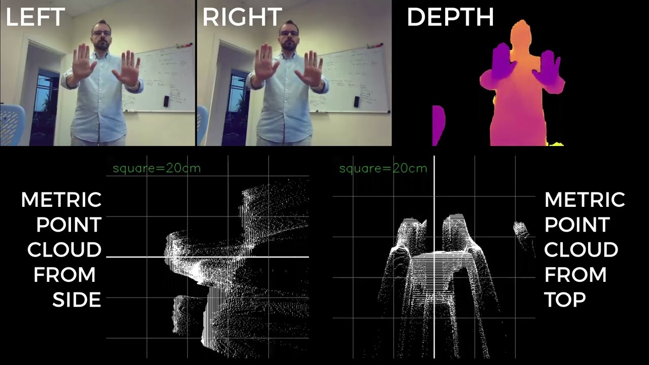 3D+AI - stereo depth via AI on Hailo-8 and i.MX 8M Plus