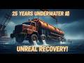 Sunken for 25 Years – Mercedes-Benz Actros Fuel Tanker Pulled from the Deep Sea | Unreal Recovery!