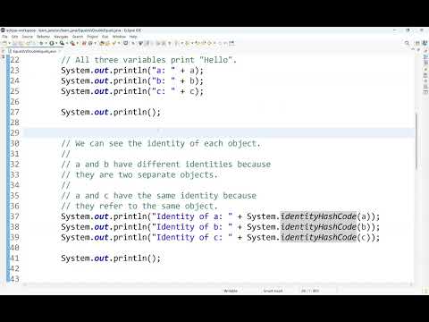 Java 131: == vs .equals() Explained