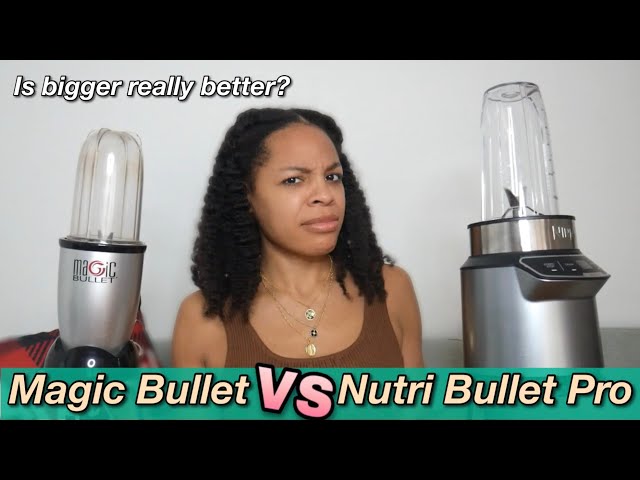 Nutribullet vs Ninja Bullet- The Blender Battle – Sunny in London