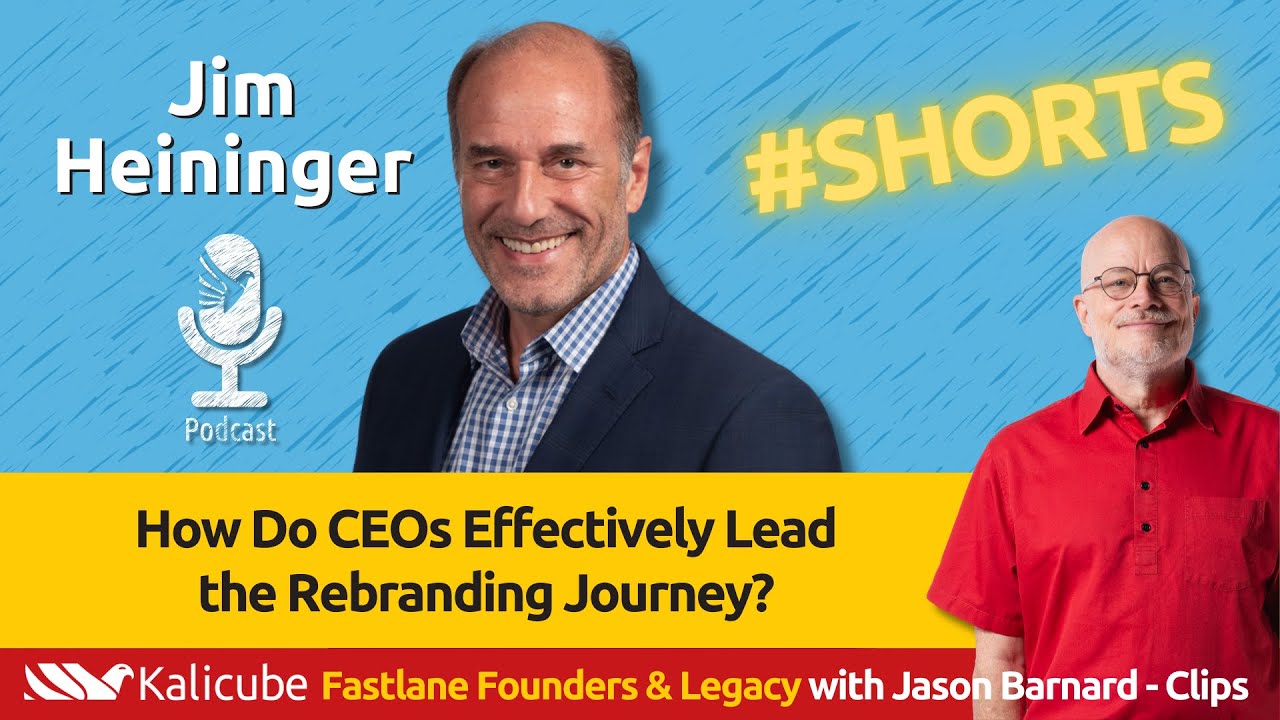 How Do CEOs Effectively Lead the Rebranding Journey? - Fastlane Founders Clips