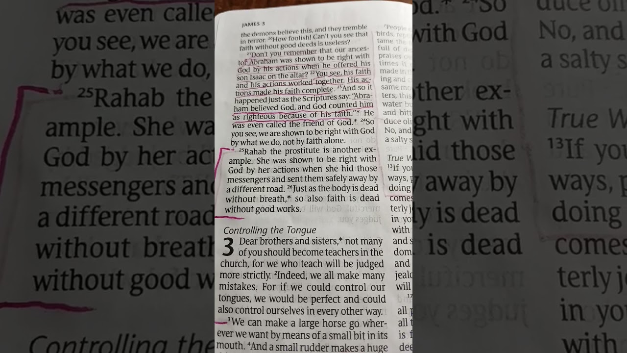 faith without good works is dead ❌️💀 