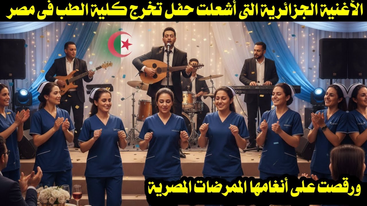 الأغنية الجزائرية التى أشعلت حفل تخرج كلية الطب فى مصر ورقصت على أنغامها الممرضات المصرية