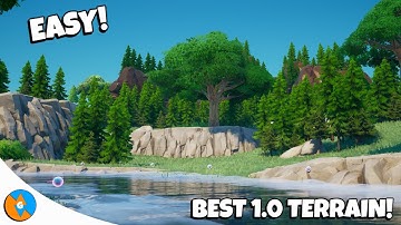 How to Make the BEST 1.0 Terrain in Fortnite Creative!