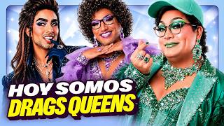 NUESTRA PRESENTACIÓN COMO DRAG QUEENS DE OMG | JUGAMOS SAN MIGUEL Y MÁS JUEGOS | OH MY GOOD