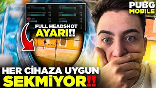 Her Ci̇haza Uygun Sekmeyen Hassasi̇yet Ve Kontrol Ayarlarim -Pubg Mobi̇le Yeni Kanal