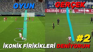 GERÇEK HAYATTA ATILMIŞ FİRİKİK GOLLERİNİ PESTE ATMAYA ÇALIŞIYORUM !!! #2