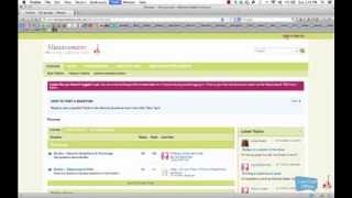 Quick Tip ~ How to Use MInutes Matter Forum, The Lounge