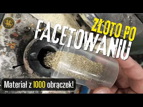 Material after PROCESSING 1000 WEDDING RINGS made of gold!
