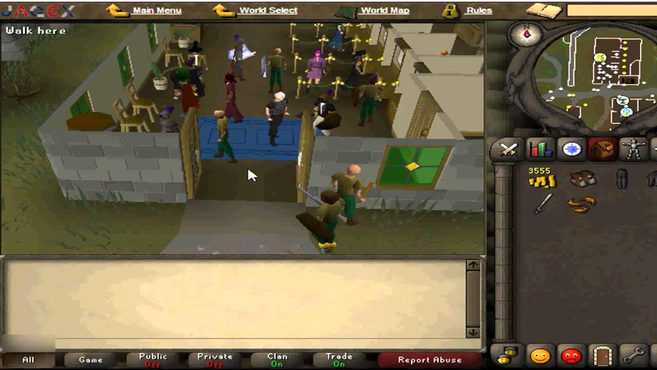 Runescape 2007 Server Kick Glitch