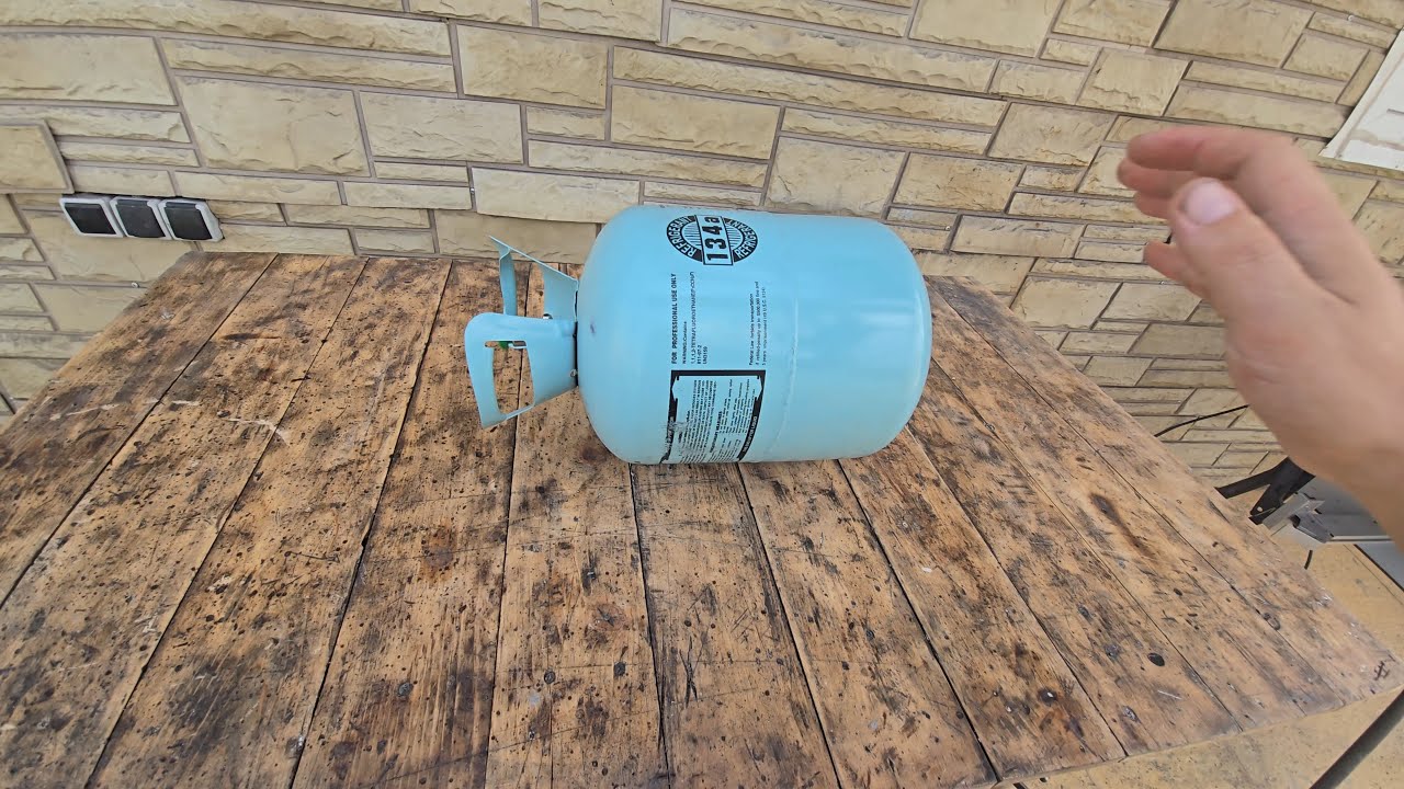 Millions of people throw away empty Freon cylinders. For DIYers, it's a gold mine.