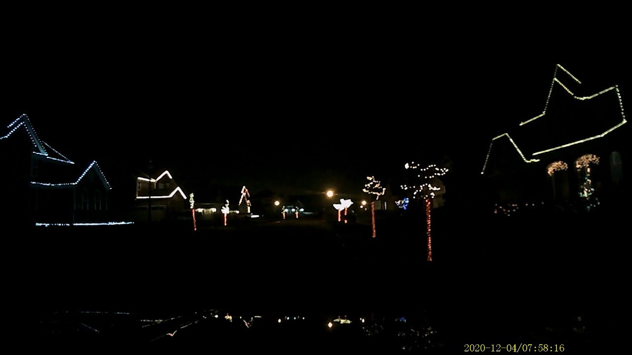 Lights of Glenross (Columbus, Ohio Dash Cam Video) *AMAZING CHRISTMAS