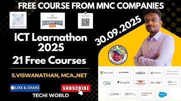 👉 ICT Learnathon 2025 🚀 | Free Courses with Certificate by Top MNCs | Online Skills Training
