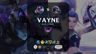 Vayne ADC vs Kai'Sa - KR Master Patch 13.13