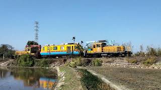 9987次EM80型工程車通過 台中市清水區甲南陸橋（1）