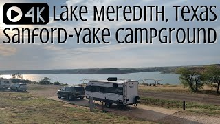 Lake Meredith - Sanford Yake Campground, Texas in 4K